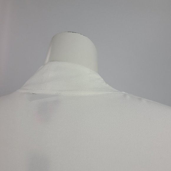 Le Chateau White Long Sleeve Top Size L NWT - Picture 7 of 11